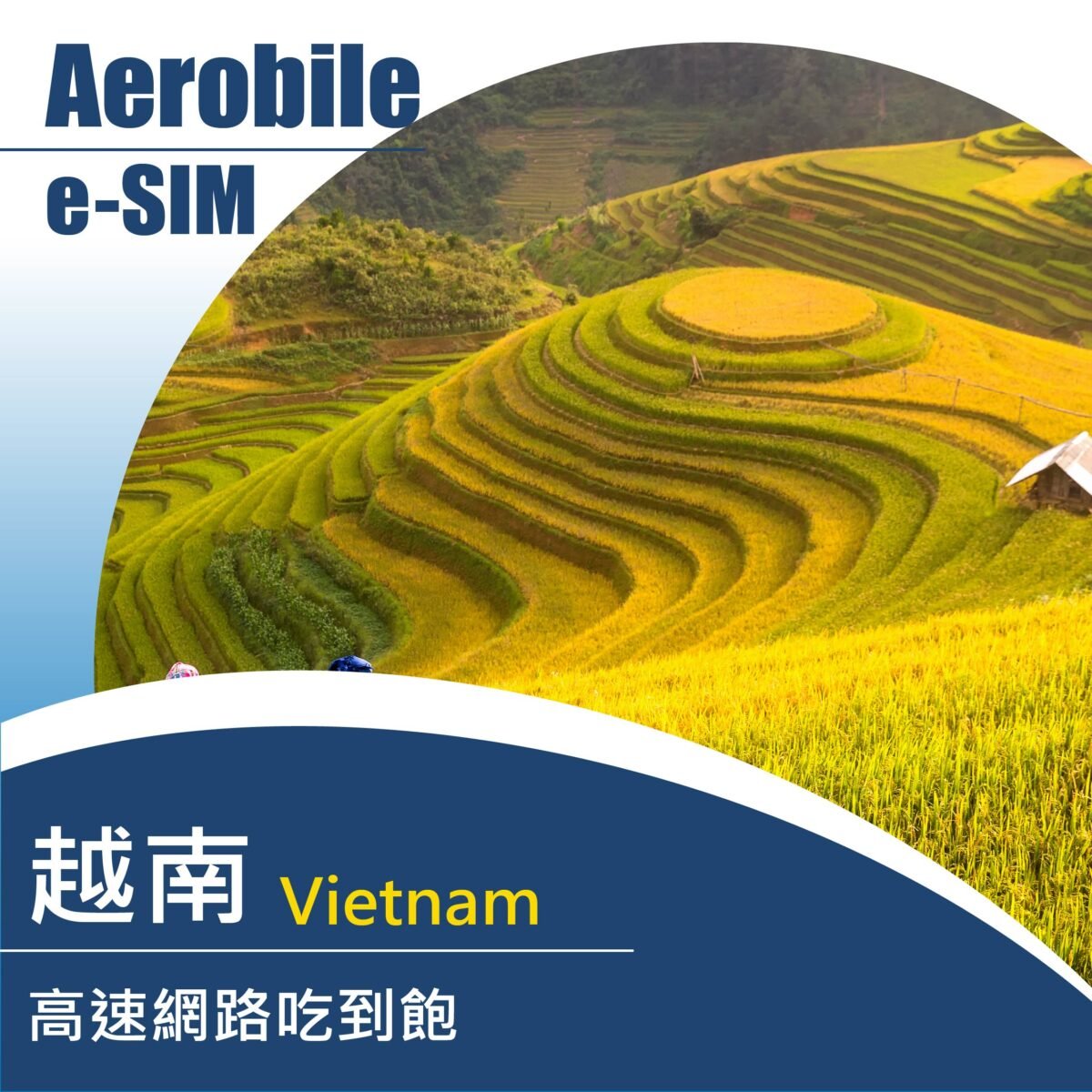 eSIM越南Viettel吃到飽上網卡，越南第一大電信，下龍灣、峴港、富國島等收訊覆蓋率佳(B)