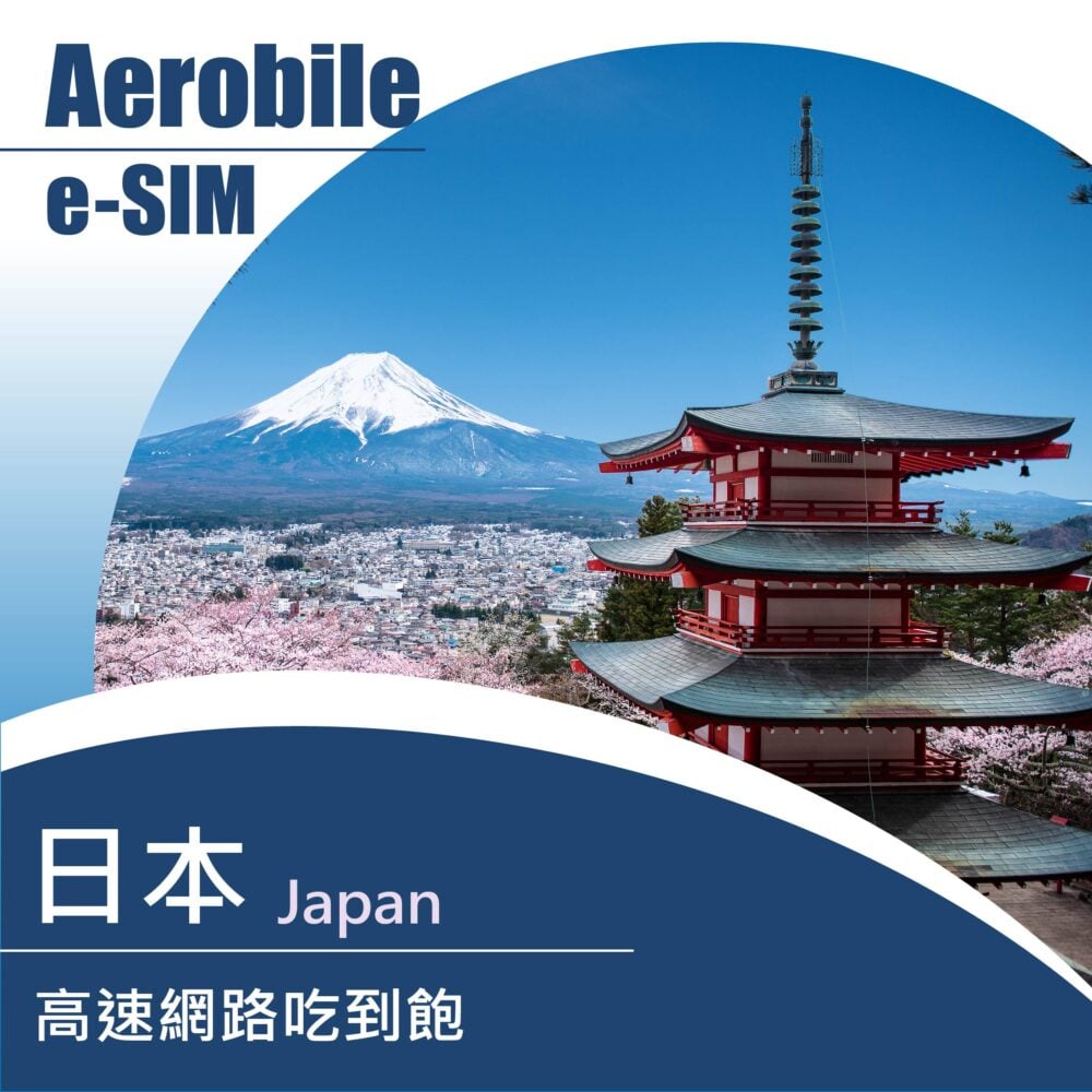 eSIM 日本Softbank 5G網速原生吃到飽上網卡 可熱點分享(B)
